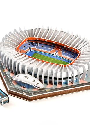 Стадион пари сен-жермен. огромные 3d пазлы "parc des princes"  трехмерный конструктор-головоломка.