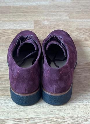 Замшевые туфли clarks 39,5 размера в идеальном состоянии4 фото