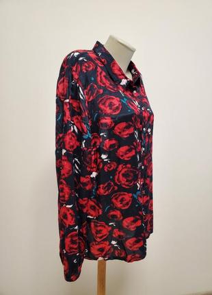 Шикарная брендовая вискозная блузка батал4 фото