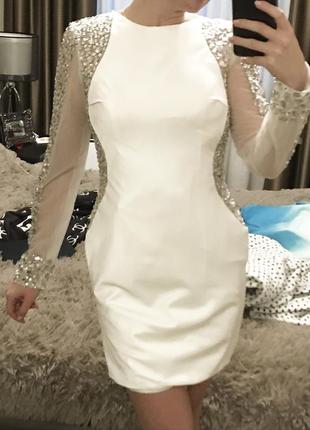 Сукня вечірня у стразах