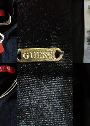 Черный топ новый блуза чепурный велюровый с баской guess р.м.