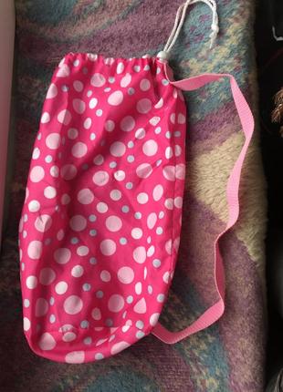 Яркая сумка-мешок  для обуви