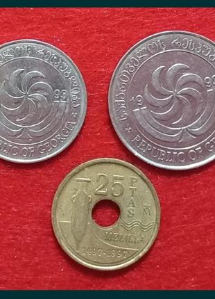Монеты мира 4 набор - или поштучно.2 фото