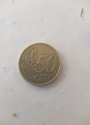 50 euro cent 2002 р.