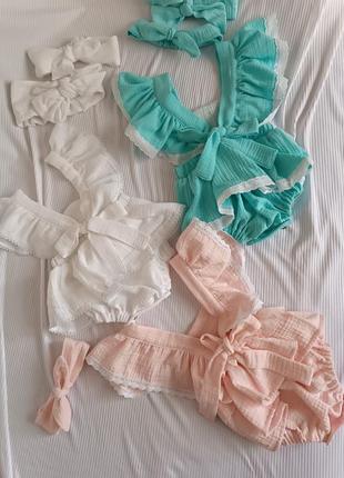 Боди праздничный муслин бодик платье по сети