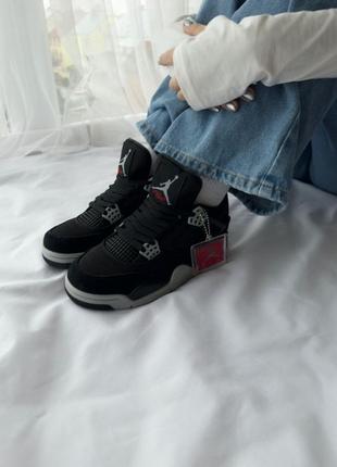 Air jordan 4 retro se 'black canvas'