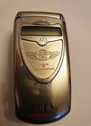 Motorola v60i harley-davidson edition раритет олдскул в колекцію2 фото