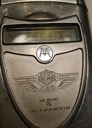 Motorola v60i harley-davidson edition раритет олдскул в колекцію3 фото
