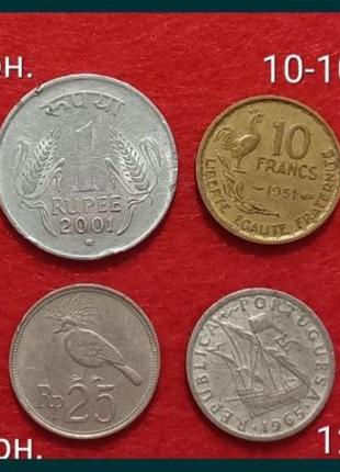 Монеты мира 6 набор или поштучно.5 фото