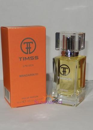 Духи timss u503, в стиле escentric molecules molecule 01+mandarin