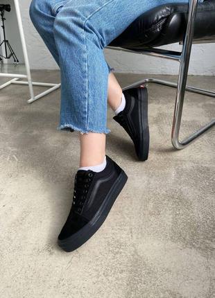 Vans old school black