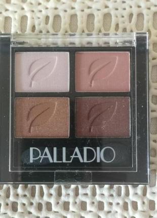 Palladio eyeshadow quads высокопигментированная палитра теней для глаз2 фото