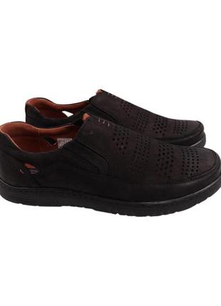 Туфли мужские giorgio черные нубук, 43