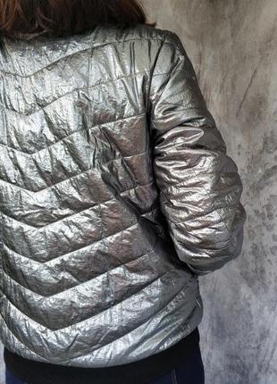Качественная демисезонная куртка бомбер, см.замеры в описании товара4 фото