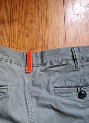 Брендові фірмові брюки бавовняні  літні демісезонні брюки superdry,оригінал,розмір l.5 фото