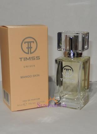 Духи timss u510, в стилі vilhelm parfumerie mango skin