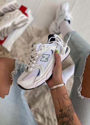 New balance 530 кроссовки нб 530 в белом цвете