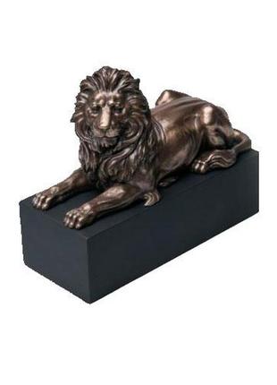 Статуэтка декоративная lion 17 см veronese al84475