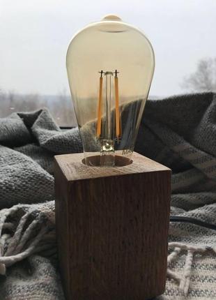Настільна лампа лофт3 фото