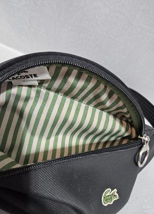 Мужская поясная сумка бананка lacoste, оригинал