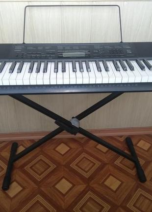 Синтезатор casio ctk-3200 + стійка soundking1 фото