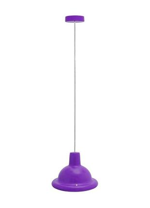 Світильник декоративний стельовий erka — 1303 60 вт фіолетовий (130304)