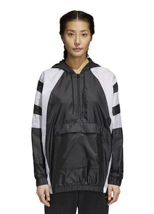 Шикарна куртка анорак adidas w originals  equipment jacket black/white
