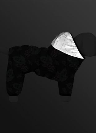 Комбинезон для собак waudog clothes рисунок "калина", xs30, в 40-43 см, с 27-30 см4 фото
