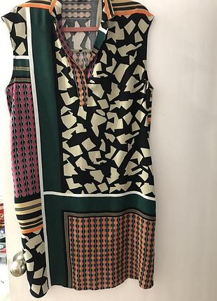 Летнее платье из вискозы 52 размер
