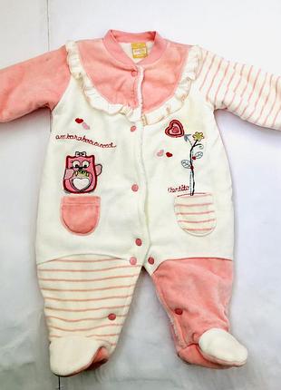 Теплий чоловічок на дівчинку