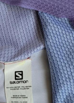 Треккинговая футболка майка salomon с технологией advancedskin activedry9 фото