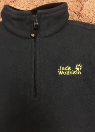 Флисовая кофта реглан jack wolfskin2 фото