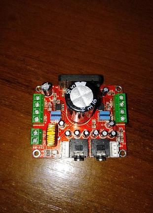 Підсилювач звуку на tda7850 4x50w mosfet