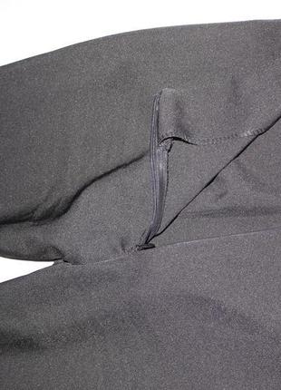Базовые черные брюки . посадка завышеная . ровный крой2 фото
