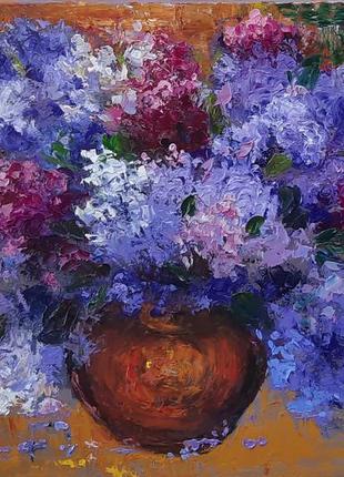 Картина сирень