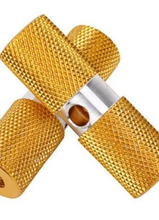 Пеги duuti, для bmx пара, m10, 70мм, алюминий, золотистый (c-pz-3548)