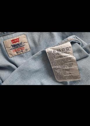 Женская рубашка 50 размер xl безрукавка levi's джинс жилет4 фото