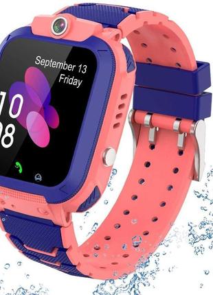 Німецький смарт-годинник smart baby watch q12 pink (без коробки)