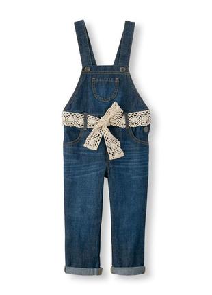 Джинсовый комбинезон кружево джордж george комбез ромпер
