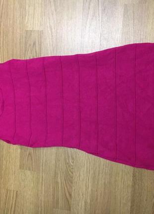 Платье обтягивающее розое {фуксия}