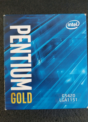 Процессор intel 1151 v2 pentium g5420 ( лучше g3900 g4400 g5400 )