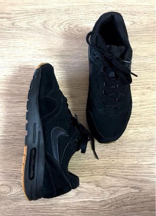 Кросівки nike air max 1 (gs) чорний2 фото