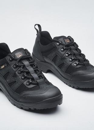 Тактические летние кроссовки цвет чорная, военная обувь, мужская тактическая летняя кроссовка