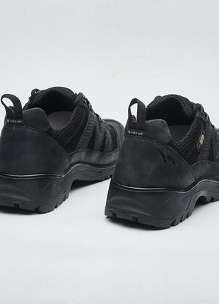 Тактические летние кроссовки цвет чорная, военная обувь, мужская тактическая летняя кроссовка8 фото