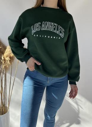 Shein актуальный флисовый свитшот трендовое худи толстовка кофтонка los angeles california