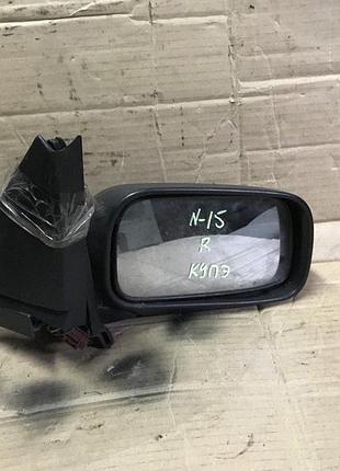 Зеркало заднего вида правое для nissan almera n-15. купэ.