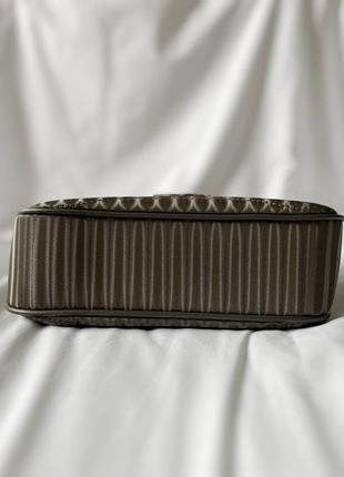 Жіноча сумка louis vuitton wave textile grey 5