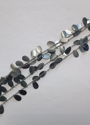 Намисто з ланцюжка легких підвісок.