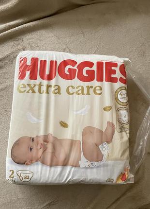 Памперси huggies extra  2 ,74 штуки