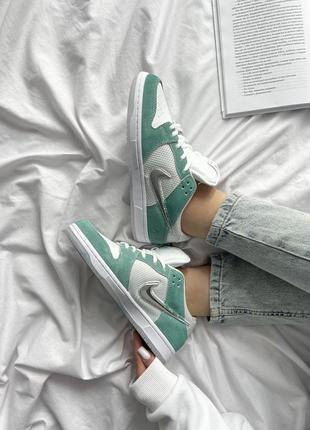 April skateboards x dunk low sb 'turbo green' nike2 фото